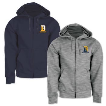 HOODED ZIP SWEATSHIRT