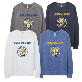 MUSHY CREW SWEATSHIRT - BROADMEADOW BEE