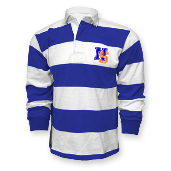 100% COTTON LONG SLEEVE RUGBY SHIRT
