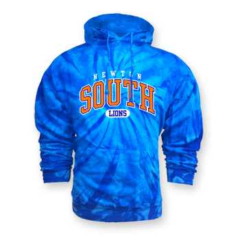 TIE-DYED HOODED SWEATSHIRT