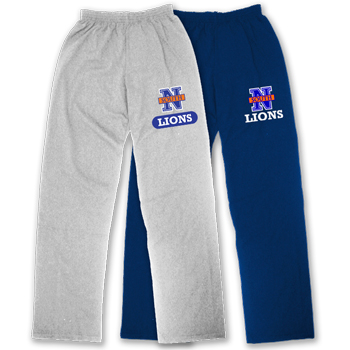 OPEN BOTTOM SWEATPANTS