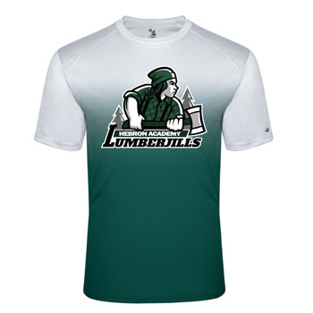 HEBRON LUMBERJILLS OMBRE TEE