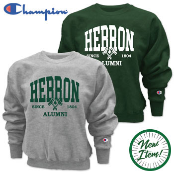 CROSS WEAVE CREWNECK SWEATSHIRT - HEBRON ALUMNI