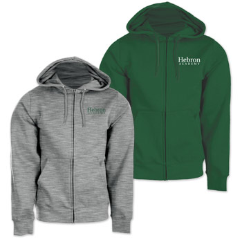 ZIP HOODED SWEATSHIRT