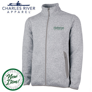 MEN'S HEATHERED FLEECE JACKET