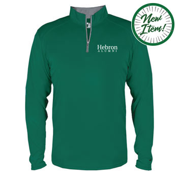 BADGER PERFORMANCE QUARTER ZIP - HEBRON ALUMNI