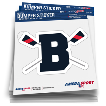 BROOKLINE ROWING BUMPER STICKER 3