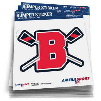 BROOKLINE ROWING BUMPER STICKER 4