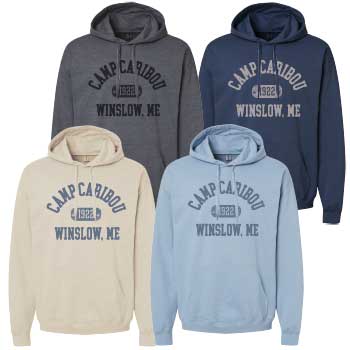 CARIBOU 1922 ATHLETIC LOGO -  SOFTSTYLE HOODIE