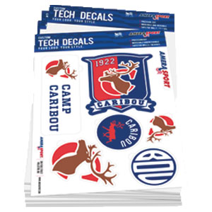 CARIBOU TECH DECALS