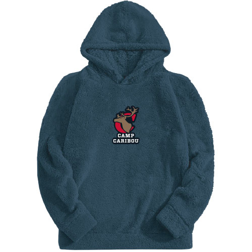 FUZZY BUNK HOODIE w/ LOGO