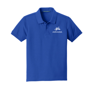 ARCADIA ROYAL BLUE POLO - YOUTH
