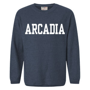 CORDED CREWNECK PULLOVER