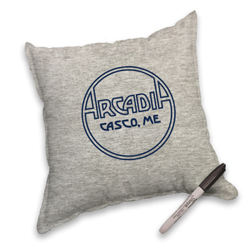 AUTOGRAPH PILLOW WITH LOGO