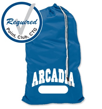 ARCADIA LAUNDRY BAG W/ NAME BAR