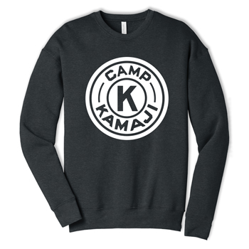 DROP SHOULDER FLEECE CREW