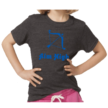 YOUTH - CREW TEE - AIM HIGH