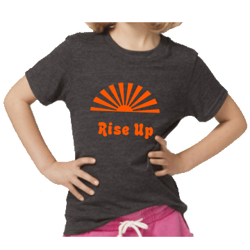 YOUTH - CREW TEE - RISE UP