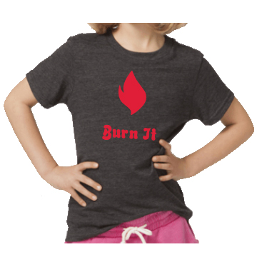 YOUTH - CREW TEE - BURN IT