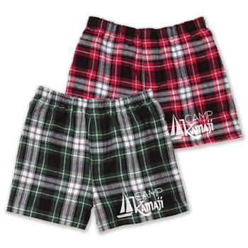 KAMAJI FLANNEL BOXER SHORTS
