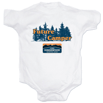 INFANT ONESIE- KINGSWOOD FUTURE CAMPER