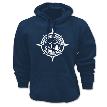 HOODED SWEATSHIRT - WEST VIRGINIA LOGO