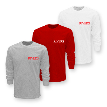 RIVERS 100% COTTON LONG SLEEVE TEE