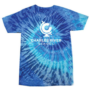 TODDLER TIE-DYE TEE -  JERRY BLUE