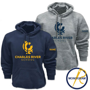 HOODED SWEATSHIRT w/ MONOGRAM