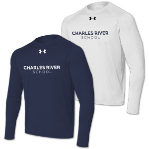 ADULT L/S UNDER ARMOUR TEE - FULL FRONT