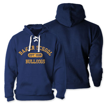 SPORT LACE-UP HOODIE