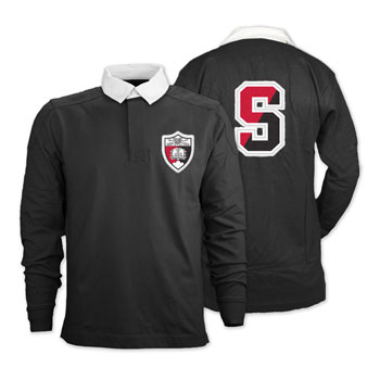LONG SLEEVE RUGBY POLO