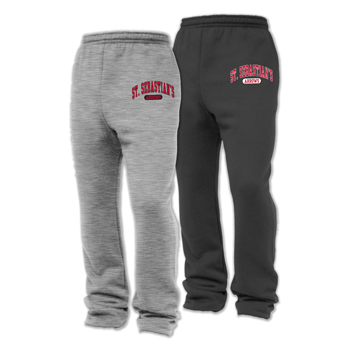 OPEN BOTTOM SWEATPANTS