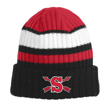 NEW ERA STRIPED KNIT BEANIE