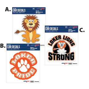 LOKER CAR DECAL