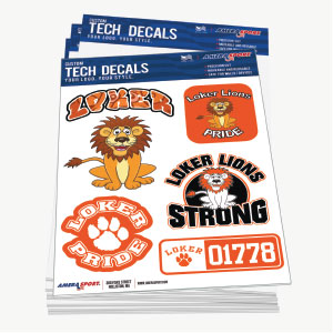 LOKER TECH DECALS