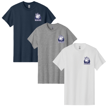 100% COTTON TEE -  BOBCATS TWO-COLOR LOGO