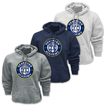 HOODED SWEATSHIRT - CIRCLE LOGO