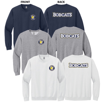 CLASSIC CREWNECK SWEATSHIRT-  DEARBORN BOBCATS
