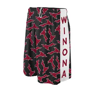 WINONA SUBLIMATED LACROSSE SHORTS - MULTI-BAT