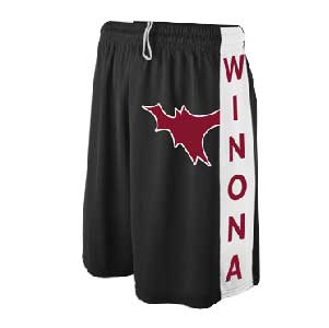 WINONA SUBLIMATED LACROSSE SHORTS - SINGLE BAT
