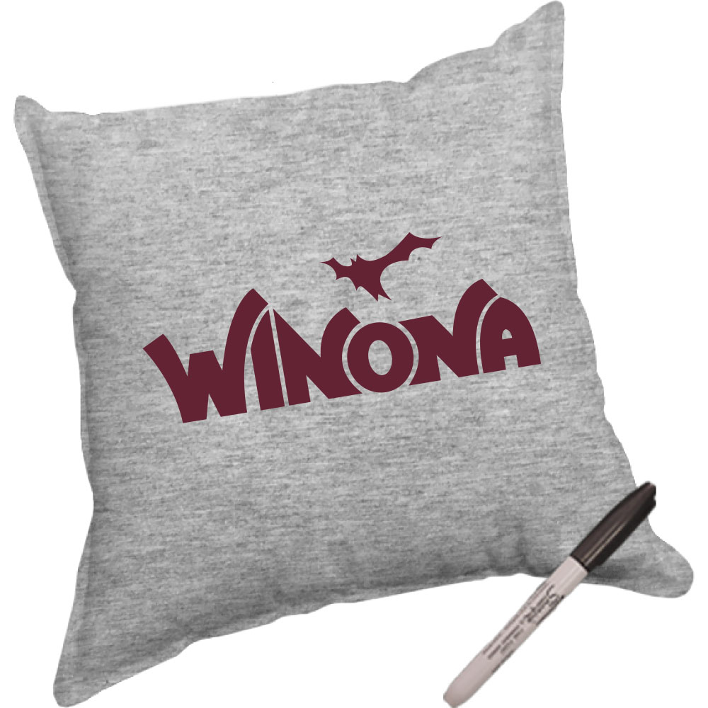 AUTOGRAPH PILLOW WITH LOGO