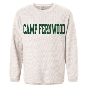 CORDED CREWNECK PULLOVER