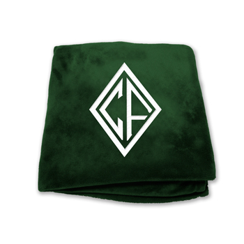 FERNWOOD ULTRA PLUSH FLEECE BLANKET WITH CAMPER NAME