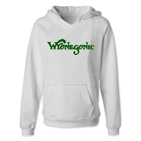 WOMENS V-NECK HOODED SWEATSHIRT