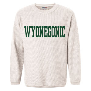 CORDED CREWNECK PULLOVER