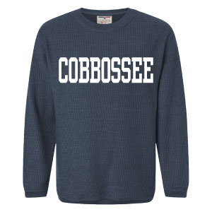 CORDED CREWNECK PULLOVER