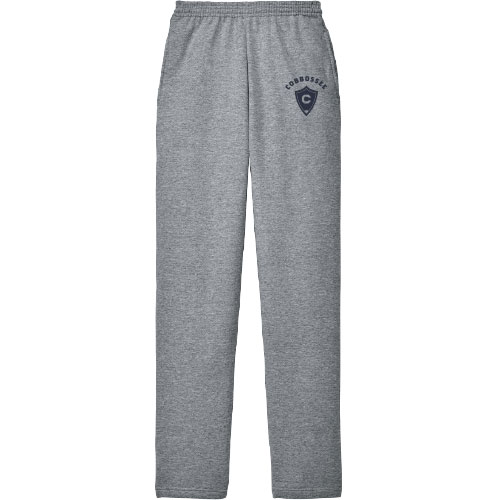 OPEN BOTTOM SWEATPANTS