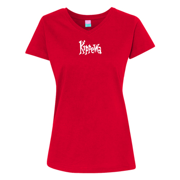 LADIES' V-NECK TEE