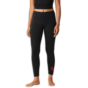 WOMEN'S 7/8 LEGGINGS - RED KIPPEWA LOGO